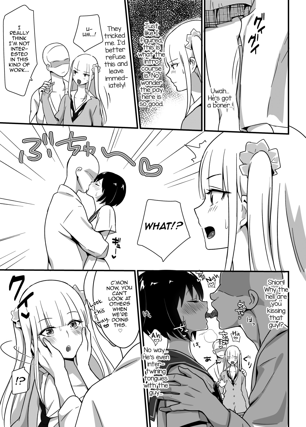 Hentai Manga Comic-Falling To Female Pleasure-Read-6